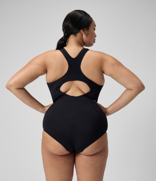 Купальник Speedo Plus Size Medalist (Женский; 46 (58); черный)
